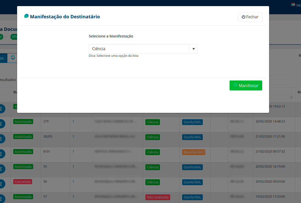 Consultar E Baixar Xml De NFe NFCe Cte Sbaum Tecnologia